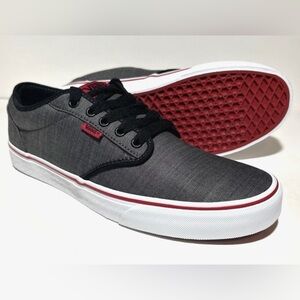 Vans Atwood sneakers in Black/Chili Men’s Size 9 NWOT